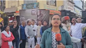 इंदौर  में कांग्रेस ने बड़ा गणपति चौराहा से राजवाड़ा तक न्याय यात्रा निकाली